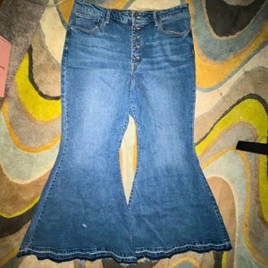 High Rise Super Flare Jeans